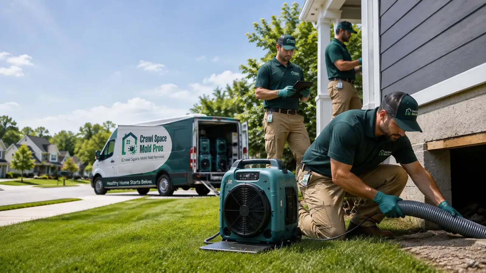 Crawl Space Mold Removal in Spencer, WI